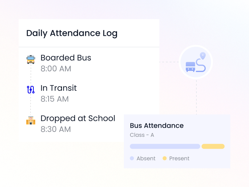 School Bus Attendance Tracker