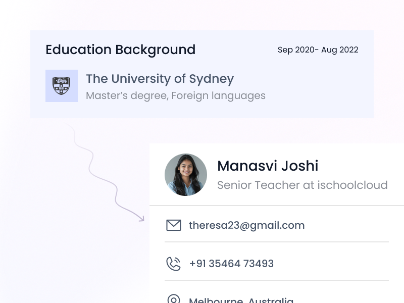 Teacher Profiles and Compliance Data Management