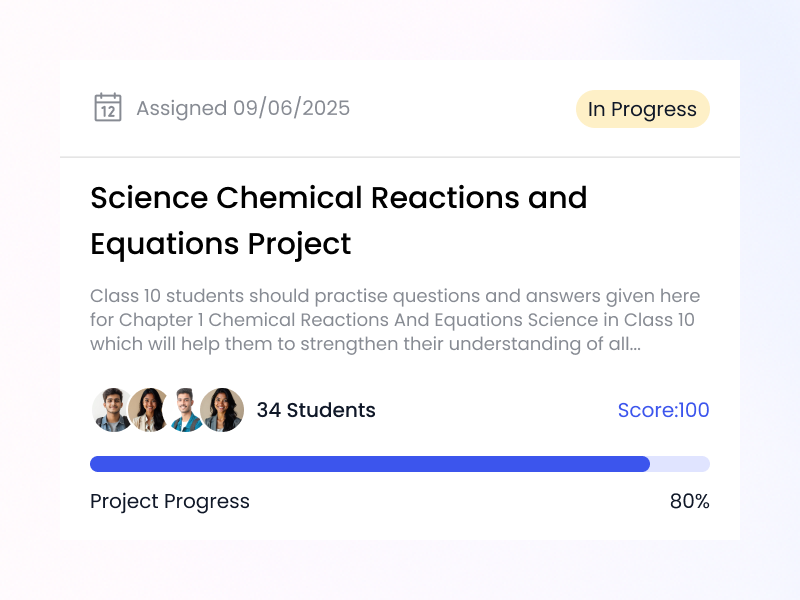 Access Assigned Homework and Projects