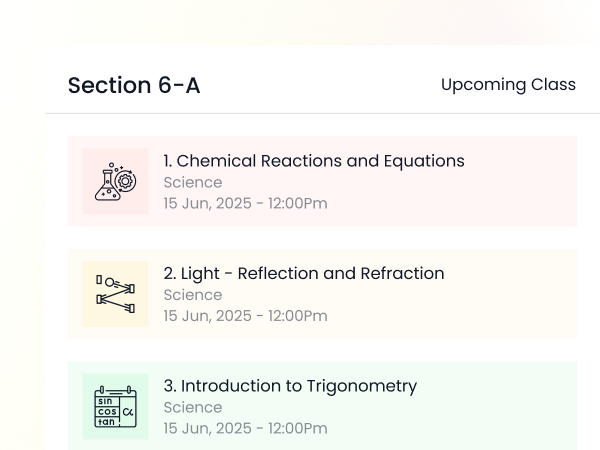 class-and-section-setup