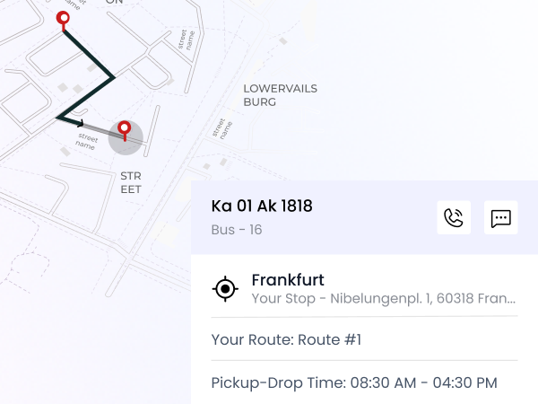 Transport Bus Tracking