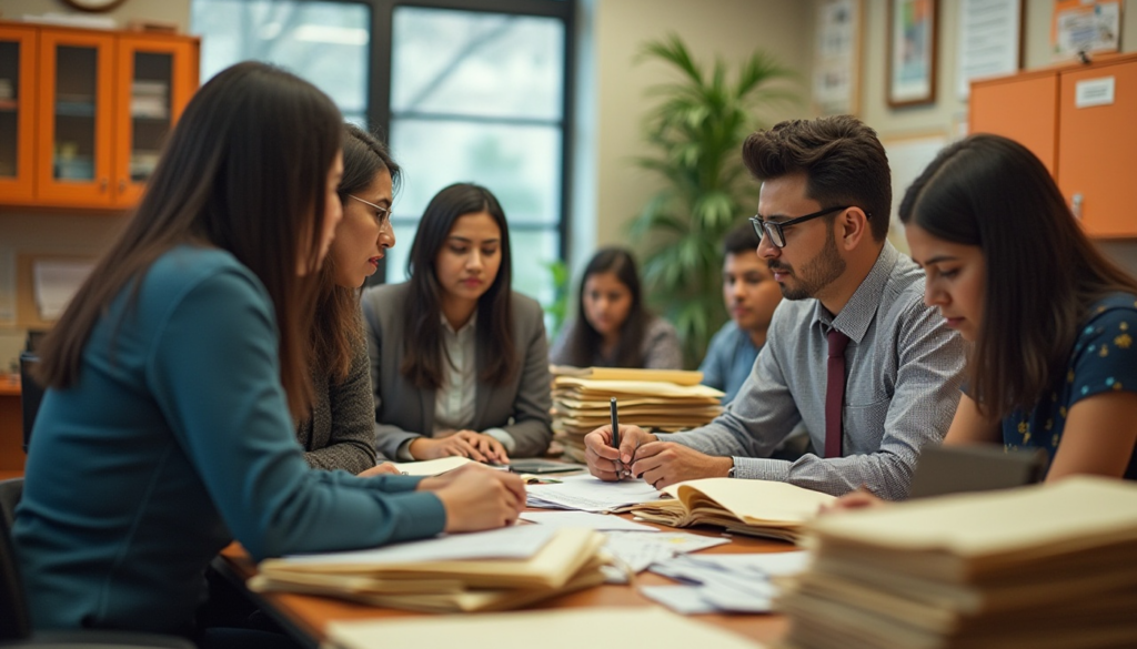 Blog 8.Office staff file hunting problems Why Paper Files Create Chaos 1